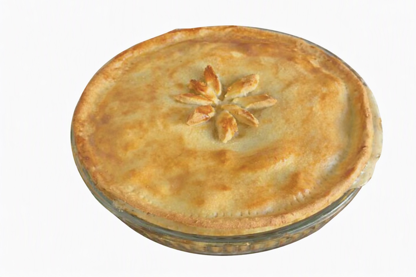 Chicken pie slice